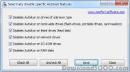 Disable Autorun screenshot